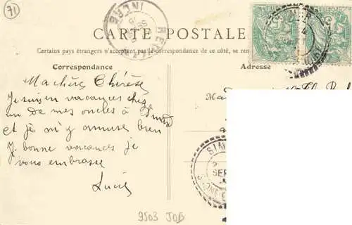 AK / Ansichtskarte  Simard_71_Saone-et-Loire La Poste