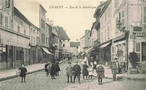 AK / Ansichtskarte  Chagny__71_Saone-et-Loire Rue de la République