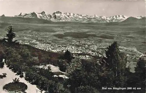 AK / Ansichtskarte  Biel_Bienne_BE Blick von Magglingen
