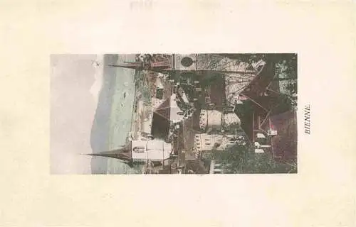 AK / Ansichtskarte  Bienne_Biel Schloss Kirche