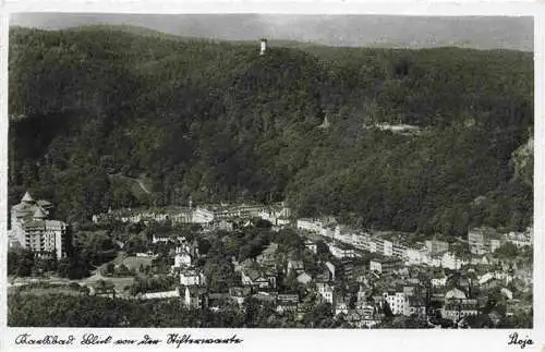 AK / Ansichtskarte  KARLOVY_VARY_Karlsbad_CZ Blick von der Stifterwarte