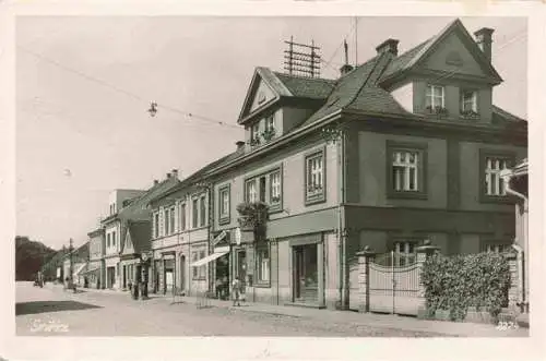 AK / Ansichtskarte  Smirice_nad_Labem_Smirschitz_CZ Strassenpartie