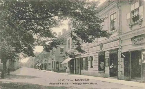 AK / Ansichtskarte  Josefov_Jaromer_Josefstadt_CZ Hradecka ulice Koeniggraetzer Gasse