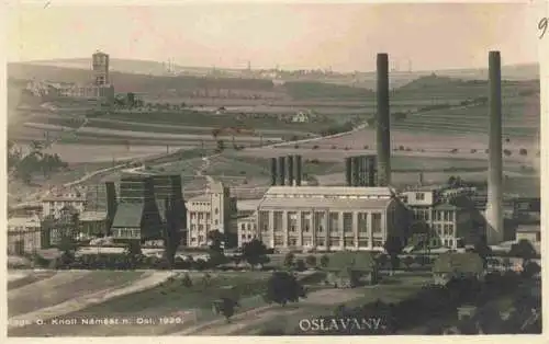 AK / Ansichtskarte 73991429 Oslavany_Oslawan_CZ Fabrik Industrie