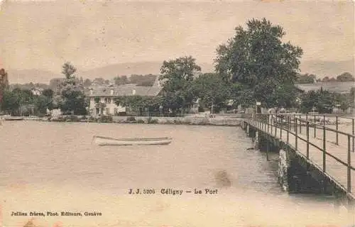 AK / Ansichtskarte  Celigny_Geneve_GE Le Port Pont