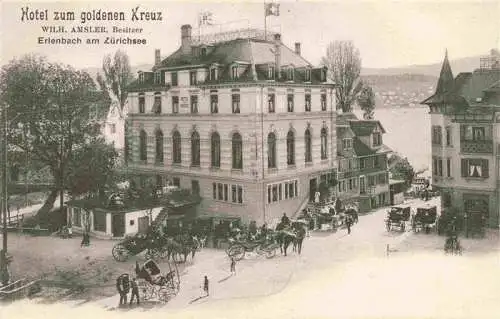 AK / Ansichtskarte  Erlenbach___ZH Hotel zum goldenen Kreuz