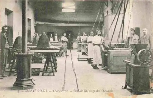 AK / Ansichtskarte  Abbaye_d_Igny_Arcis-le-Ponsart_51_Marne Chocolaterie Salle de Dressage des Chocolats