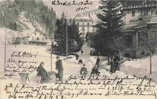 AK / Ansichtskarte  Les_Avants_VD en hiver