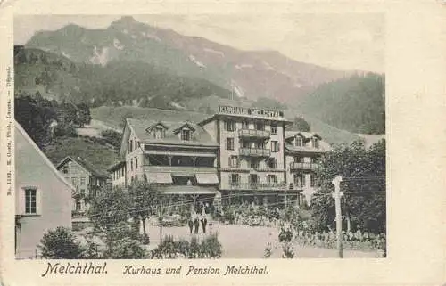 AK / Ansichtskarte  Melchthal_Melchtal_OW Kurhaus und Pension Melchtal