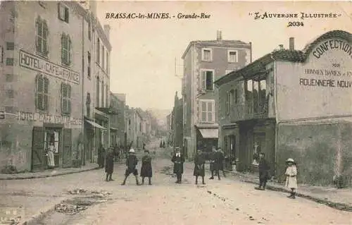 AK / Ansichtskarte  Brassac-les-Mines_63_Puy-de-Dome Grande Rue