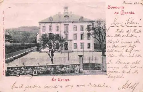 AK / Ansichtskarte  Bevaix_NE Le Collège