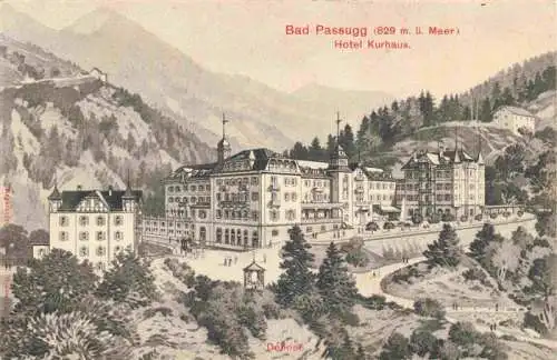 AK / Ansichtskarte  Bad_Passugg_GR Hotel Kurhaus Kuenstlerkarte