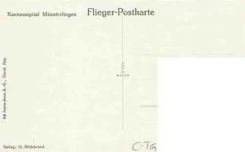 AK / Ansichtskarte  Muensterlingen_Kreuzlingen_TG Kantonsspital