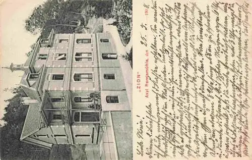 AK / Ansichtskarte  Asyl_Remismuehle_Raemismuehle_ZH Hotel Zion