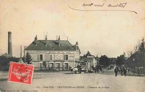 AK / Ansichtskarte  Chatillon-sur-Seine_21_Cote-d_Or Avenue de la Gare
