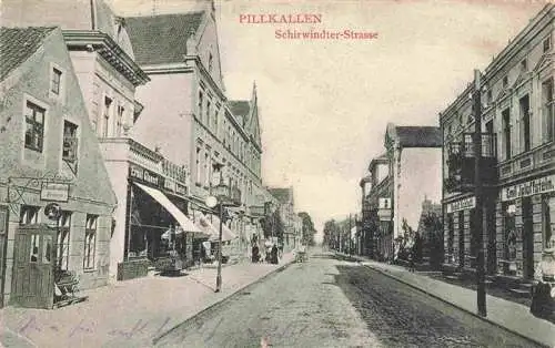 AK / Ansichtskarte  Pillkallen_Ostpreussen_Dobrowolsk_Kaliningrad_RU Schirwindter Strasse