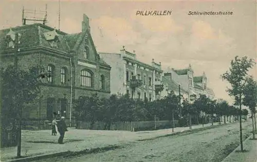 AK / Ansichtskarte  Pillkallen_Ostpreussen_Dobrowolsk_Kaliningrad_RU Schirwindterstrasse