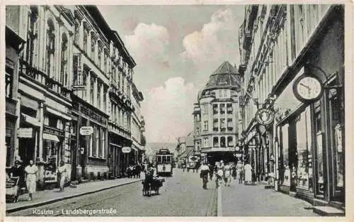 AK / Ansichtskarte  Kuestrin_Cuestrin-Neustadt_Ostbrandenburg_Kostrzyn_PL Landsberger Strasse