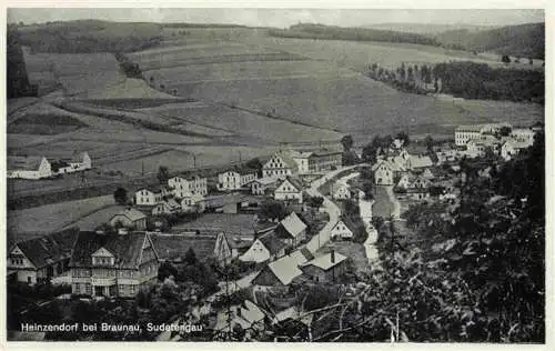 AK / Ansichtskarte 73991598 Heinzendorf_Hyncice_Braunau_Boehmen_Broumov_CZ Panorama Sudetengau