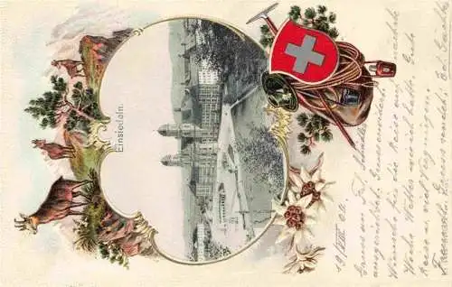 AK / Ansichtskarte  Einsiedeln__SZ Kloster