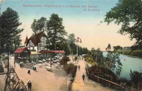 AK / Ansichtskarte  Birsfelden_BL Restaurant Waldhaus in der Hardt