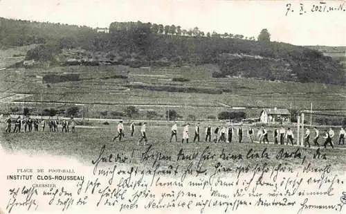 AK / Ansichtskarte  Cressier__NE Place de Football Institut Clos Rousseau