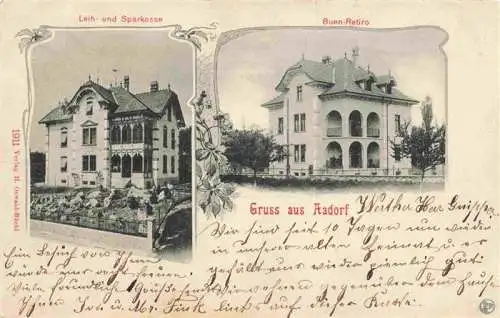 AK / Ansichtskarte  Aadorf_Frauenfeld_TG Leih und Sparkasse Buen Retro