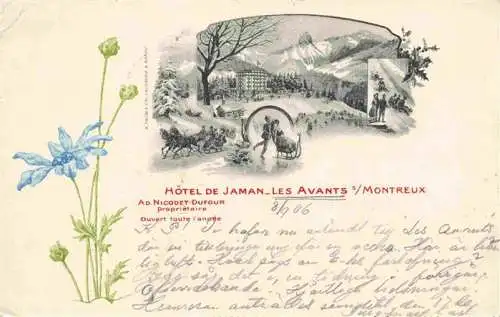 AK / Ansichtskarte  Les_Avants_VD Hotel de Jaman