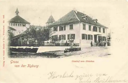 AK / Ansichtskarte  Kyburg_ZH Gasthof zum Hirschen