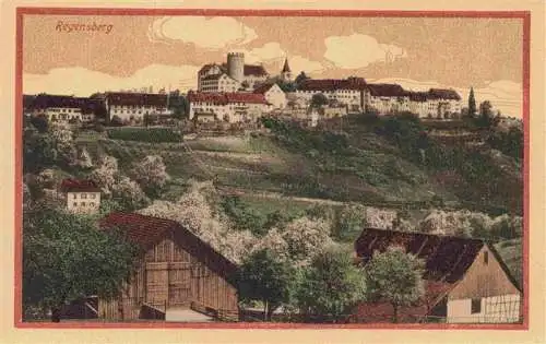 AK / Ansichtskarte  Regensberg_Dielsdorf_ZH Panorama Schloss