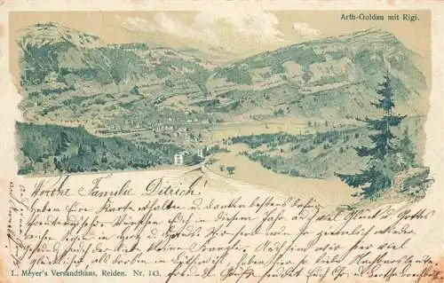 AK / Ansichtskarte  Goldau_Arth_SZ Panorama