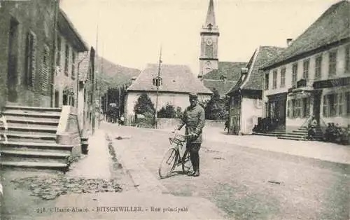 AK / Ansichtskarte  Bitschwiller-les-Thann_Bitschweiler_68_Haut-Rhin Rue principale