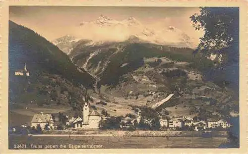 AK / Ansichtskarte  Truns_Trun_Surselva_GR mit den Buergelserhoernern
