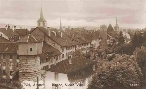 AK / Ansichtskarte  Biel_Bienne_BE Altstadtblick