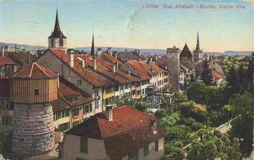 AK / Ansichtskarte  Biel_Bienne_BE Altstadtmotiv