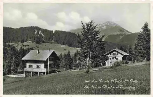 AK / Ansichtskarte  Les_Paccots-sur-Chatel-St-Denis_FR Ski Club de Moudon et Teysachaux