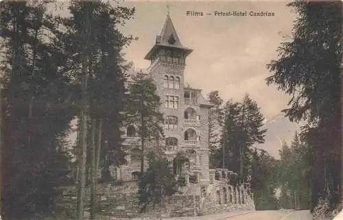 AK / Ansichtskarte  Flims_GR Privat Hotel Candrian