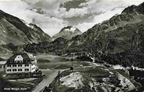 AK / Ansichtskarte  Maloja_GR Hotel Maloja Kulm
