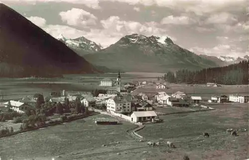 AK / Ansichtskarte  Bever__Oberengadin_Maloja_GR Panorama