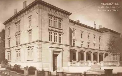 AK / Ansichtskarte  Neuchatel_NE Ecole de Commerce des Jeunes filles
