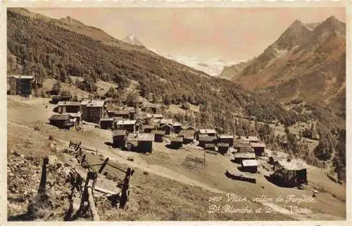 AK / Ansichtskarte  Ferpecle_VS Villa vallon de Ferpecle Dt Blanche et Des de Veisivi