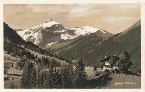 AK / Ansichtskarte  Gstaad_Saanen_BE mit Oldenhorn