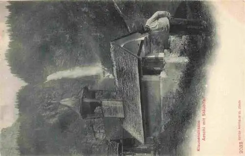 AK / Ansichtskarte  Klausenstrasse_UR Aeschi mit Staeubifall