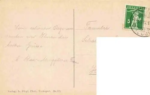 AK / Ansichtskarte  Ober-Aegeri_Oberaegeri_ZG Panorama