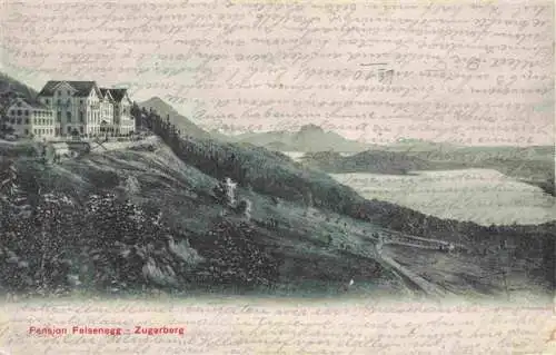 AK / Ansichtskarte  Zugerberg_ZG Pension Felsenegg