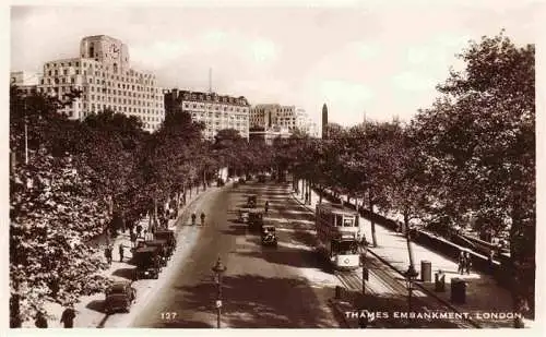 AK / Ansichtskarte  LONDON__UK Thames Embankment