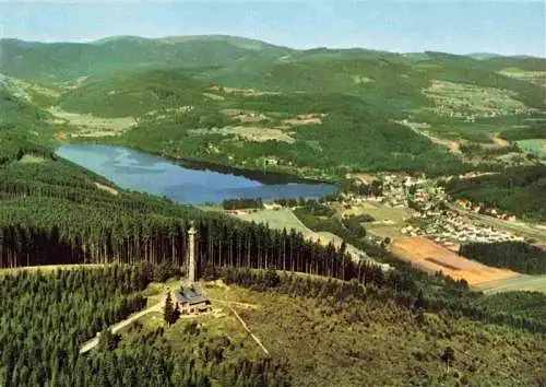 AK / Ansichtskarte  TITISEE Blick vom Hochfirst Fliegeraufnahme