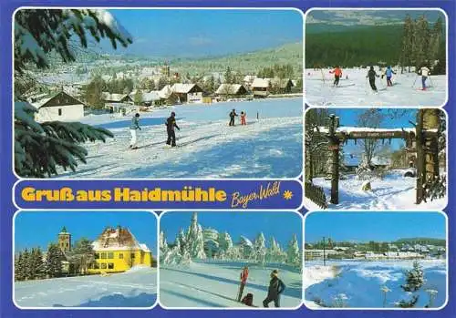 AK / Ansichtskarte  Haidmuehle Winterpanorama Teilansichten