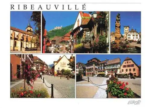 AK / Ansichtskarte  Ribeauville_Rappoltsweiler_68_Haut_Rhin Orts und Teilansichten