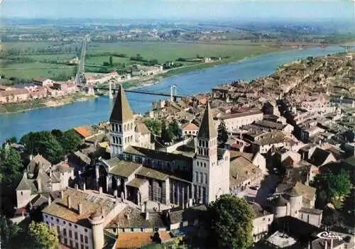 AK / Ansichtskarte  Tournus_71_Saone-et-Loire Vue generale aerienne